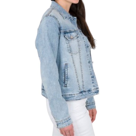Seven7 Light Blue Denim Jacket - Picture 6 of 10